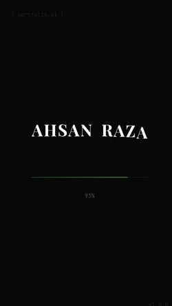 Screenshot of ahsan-raza.dev