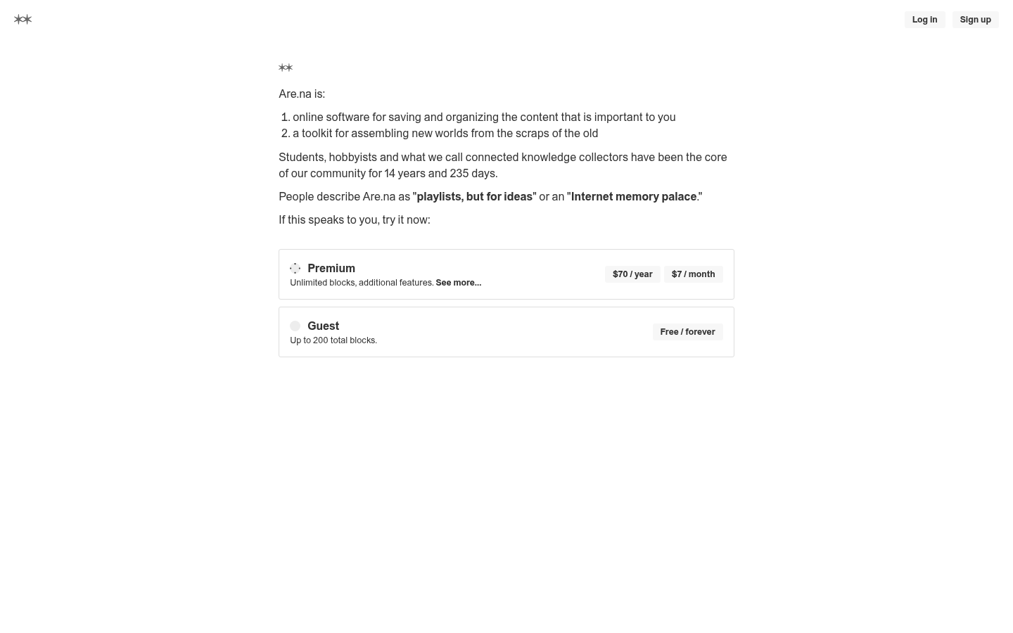 Are.na Brutalism Lite