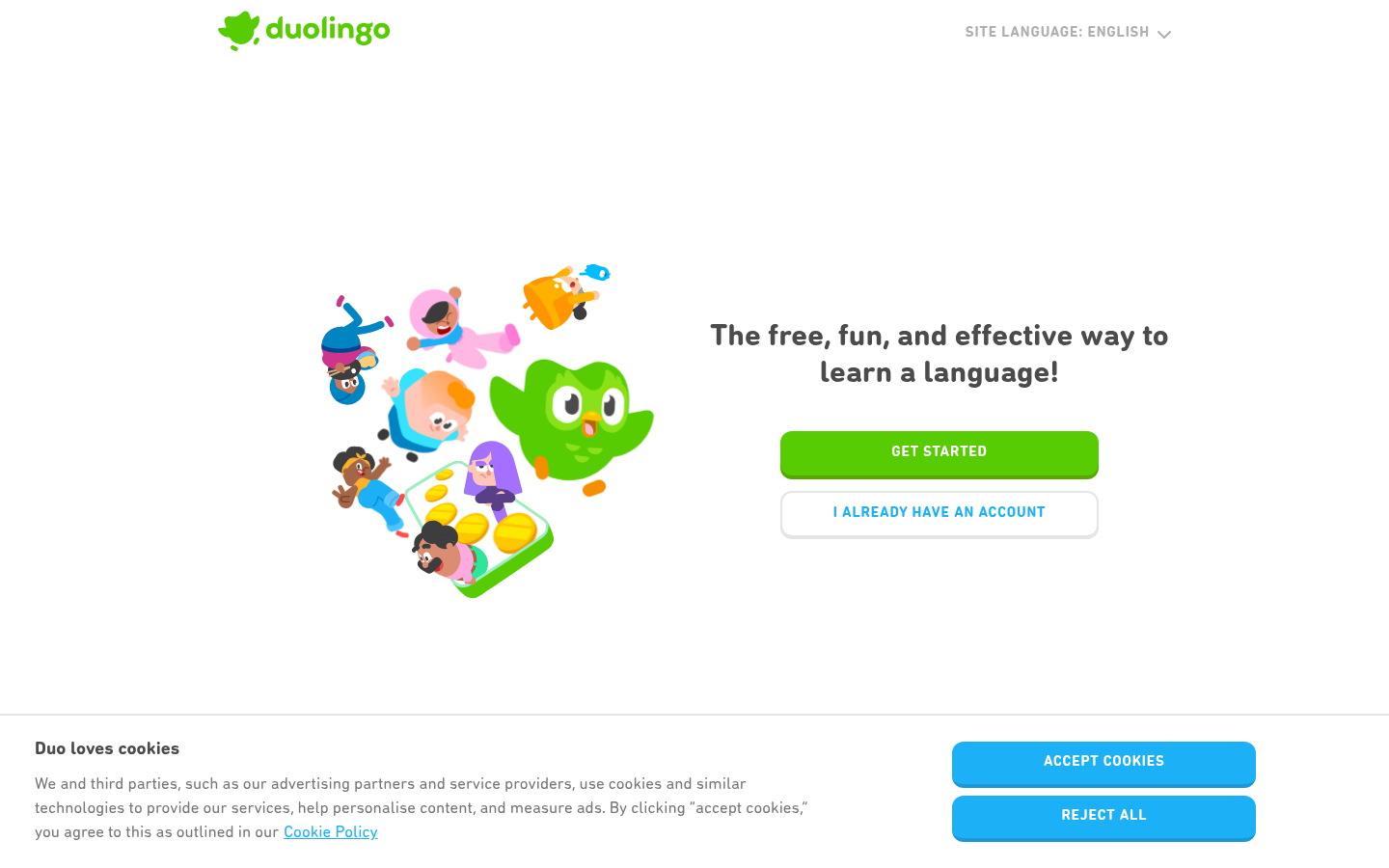 Duolingo Claymorphism
