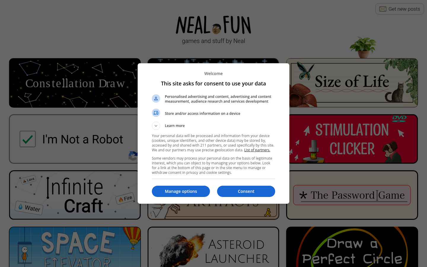 Neal.fun Skeuomorphism