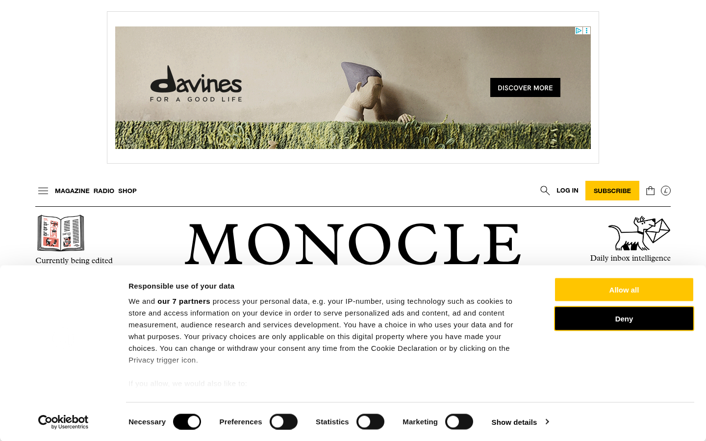 Monocle Swiss Design